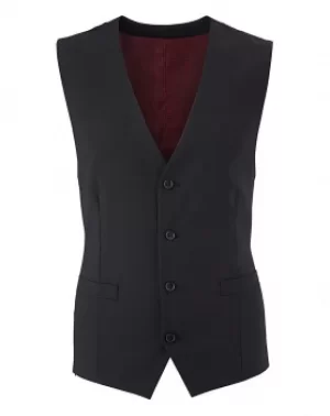 Skopes Black Darwin Suit Wcoat Reg
