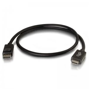 C2G 2m DisplayPort to HDMI Adapter Cable - Black