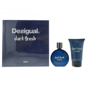 Desigual Dark Fresh Gift Set 100ml Eau de Toilette + 100ml Aftershave Balm