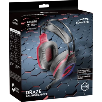 Speedlink - DRAZE Black Gaming Headset