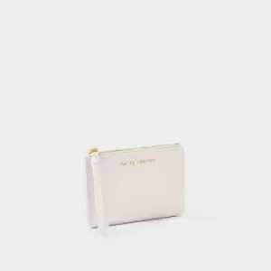 Isla Coin Purse and Cardholder in Off White KLB2500