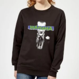 Batman Joker The Greatest Stories Womens Sweatshirt - Black - XL