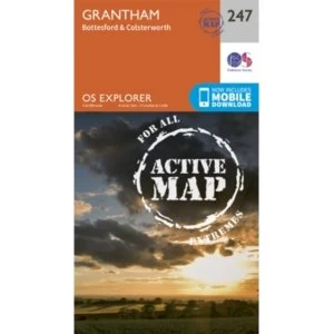Grantham by Ordnance Survey (Sheet map, folded, 2015)