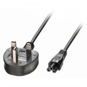 Lindy 30461 power cable Black 3m C5 coupler