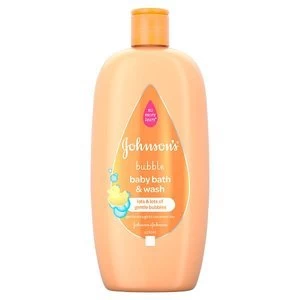 Johnson and Johnson 2in1 Bubble Bath and Wash 500ml