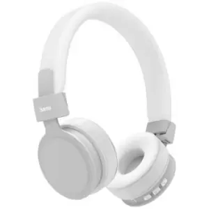 Hama Freedom Lit On-ear headset Bluetooth (1075101) Stereo White Foldable, Headset, Volume control