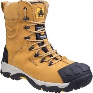 Amblers Mens Safety FS998 Waterproof Safety Boots Honey Size 10