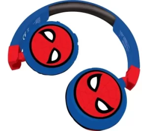 Lexibook HPBT010SP Spider Man Bluetooth Wireless Kids Headphones