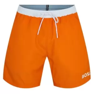 Boss Starfish Swim Shorts - Orange