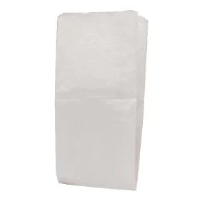 Paper Bag 152x228x317mm White Pack of 1000 201128