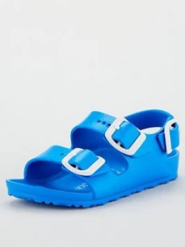 Birkenstock Boys Eva Milano Sandals - Blue, Size 12 Younger
