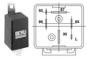 Beru GR064 / 0201010064 Glow Plug Control Unit Replaces 61 43 688