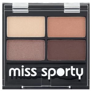 Miss Sporty Studio Colour Quattro Eyeshadow Smoky Brown Eyes Brown