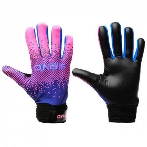 ONeills X Force GAA Gloves Senior - Mar/FPnk/S.Blue