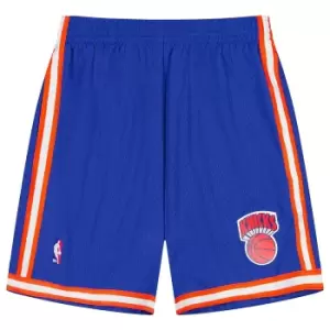 Mitchell And Ness Nba New York Knicks 1991 Swingman Shorts 2.0, Royal Blue, Male, Shorts, SMSHGS18241-NYKROYA9