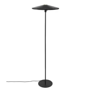 Balance LED Integrated Floor Lamp Black, 2700K