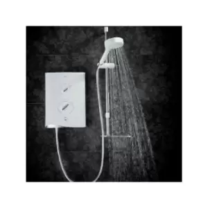 Mira Sport Multi-Fit Electric Shower 9.0kW White & Chrome