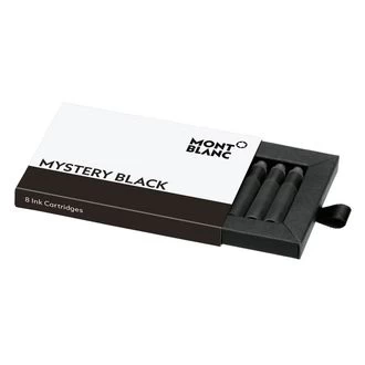 Mont Blanc - Ink Cartridges, Mystery Black - Ink Cartridge - Black
