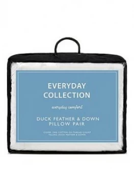 Everyday Collection Duck Feather And Down Pillows (Pair)