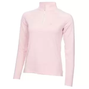 Calvin Klein Golf Long Sleeve Zip Top - Pink