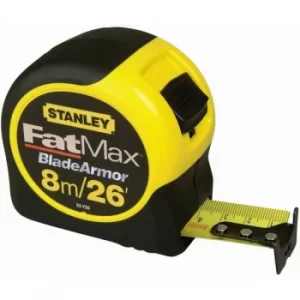 Stanley FatMax Blade Armor Metric/Imperial Tape Length: 8m (26ft) x Width: 32mm