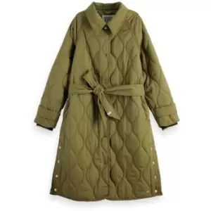 Scotch and Soda Quilted Jacket - Green