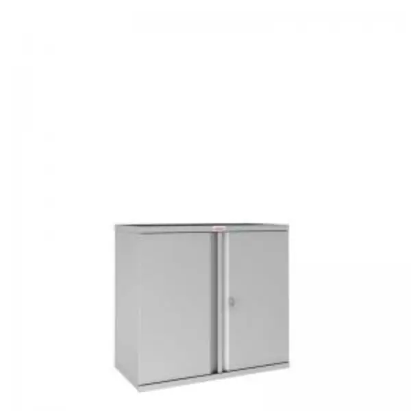 Phoenix SC Series 2 Door 1 Shelf Steel Storage Cupboard in Grey with EXR39771PH