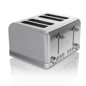 Swan ST19020 4 Slice Retro Style Toaster