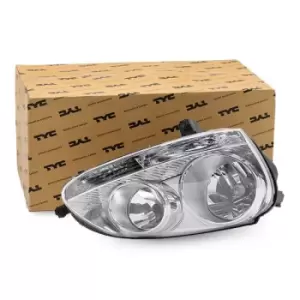 TYC Headlights 20-0317-25-2 Headlamp,Headlight VW,Golf V Schragheck (1K1),Golf V Variant (1K5),Jetta Mk5 (1K)