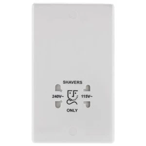 BG Nexus White Slim Shaver/Razor Socket - 820