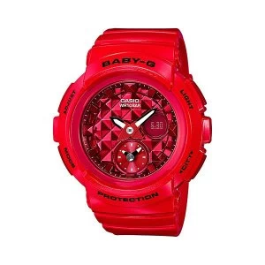 Casio Baby-G Standard Analog-Digital Watch BGA-195M-4A - Red