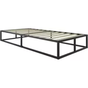 90cm Soho Metal Platform Bed Black