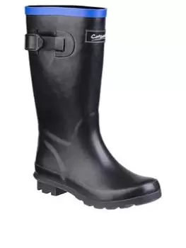 Cotswold Boys Wellington Boots, Black, Size 4 Older