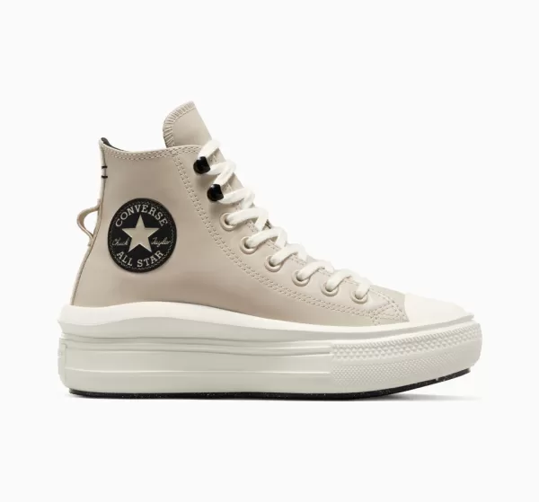 Chuck Taylor All Star Move Platform Fleece-Lined Leather