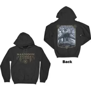 Mastodon - Hushed & Grim Cover Unisex XX-Large Pullover Hoodie - Black