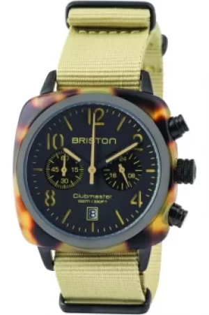 Unisex Briston Clubmaster Classic Acetate Chronograph Watch 14140.PBAM.TS.5.NK