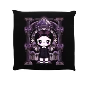 Mio Moon Miss Addams Cushion (One Size) (Black)
