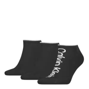 Calvin Klein Athletic Ankle Socks 3 Pack Mens - Black