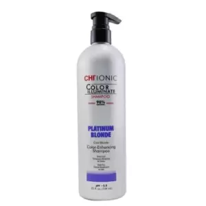 CHI Ionic Color Illuminate Platinum Blonde Shampoo 739ml
