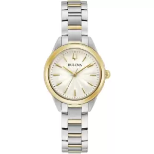 Bulova 98L277 Womens Sutton Two Tone Bracelet Wristwatch