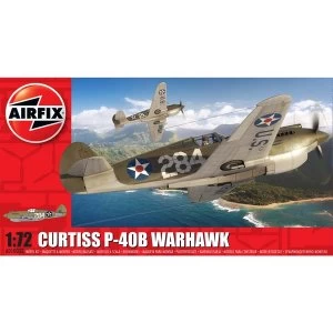 Curtiss P-40B Warhawk 1:72 Series 1 Air Fix Model Kit