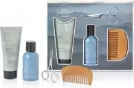 The Kind Edit Co Skin Expert Beard Set - 100ml Beard Oil, Comb, Scissors, 150ml Beard Wash