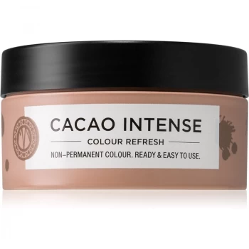 Maria Nila Colour Refresh Cacao Intense Gentle Nourishing Mask without Permanent Color Pigments Lasts For 4 - 10 Washes 4.10 100ml