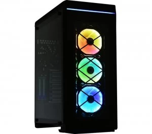 Alpha 550W RGB ATX Mid-Tower PC Case Black