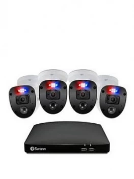 Swann Smart Security Cctv System: 8 Chl 1080P 1TB HDD Dvr, 4 X Pro Enforcer Camera. Works With Alexa, Google Assistant & Swann Security - Swdvk-846804