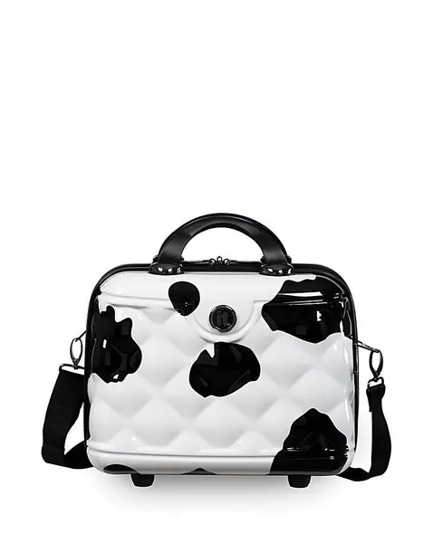 IT Luggage IT Luggage Moo Cow Print Vanity Case White EA89601