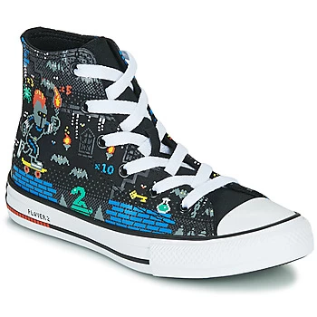 Converse CHUCK TAYLOR ALL STAR BOYS GAMER HI boys's Childrens Shoes (High-top Trainers) in Black - Sizes 9.5 toddler,1 kid