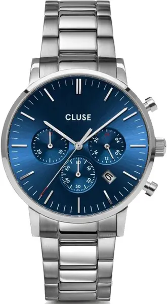 Cluse Watch Aravis Chrono Mens - Blue CLS-130