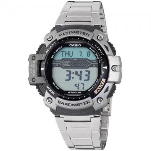 Casio SGW-300HD-1A watch Quartz Bracelet watch Male Silver