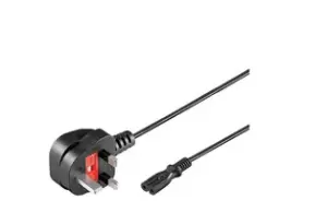 Microconnect PE090718 power cable Black 1.8 m Power plug type G C7...